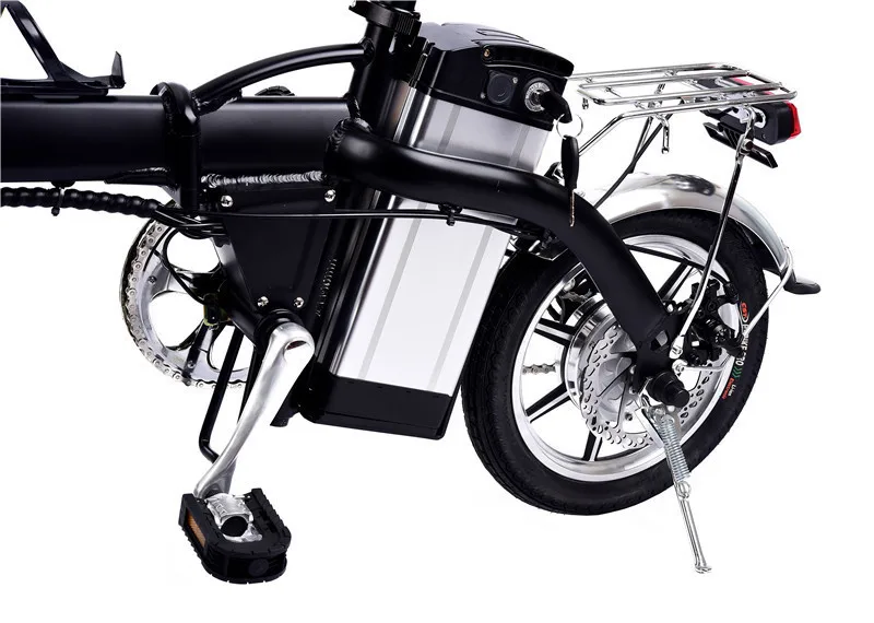2 Wheeled Electric Scooter 48V 350W Electric Bicycle With Removable Battery Ultralight Adults Electric Scooter Foldable (3)