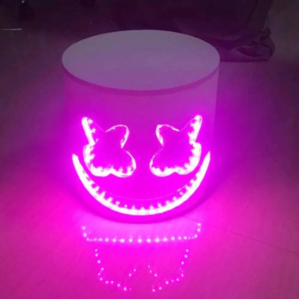 

DJ Marshmello Led Mask Masque Helmet Cosplay Prop