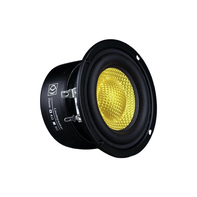 50W 4Ohm Subwoofer Speaker 3 Inch Deep Bass Loudspeaker Fiber Glass Super Subwoofer Loudspeaker Powerful Low Frequency DIY woofer speaker speaker driver unit