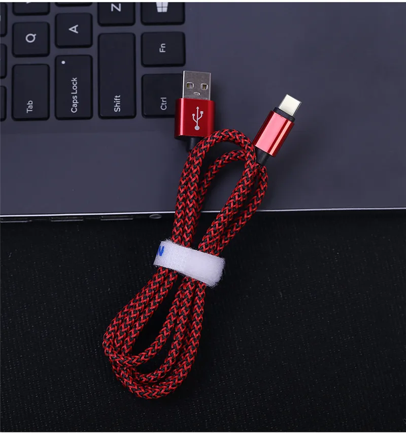 1, 2, 3 м usb type-C кабель для samsung Xiaomi Redmi Note 7, 8, 10, 3A провод для быстрого заряда Шнур зарядное устройство для мобильного телефона USBC кабель происхождения