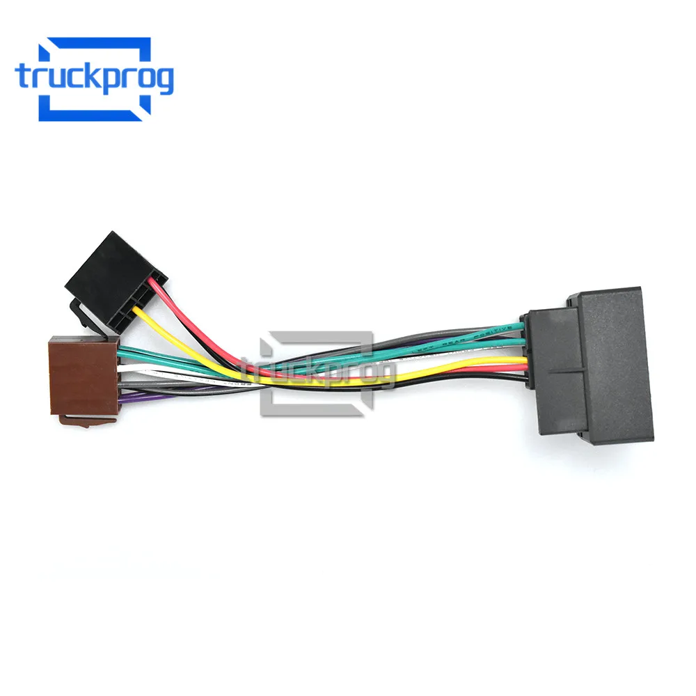 

TruckProg ISO Radio Adapter Cable for CITROEN C2 C3 2003+/C4 C5 2004+