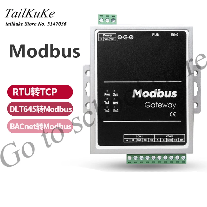 Шлюз Modbus RTU to TCP BACnet DLT645 | Электроника