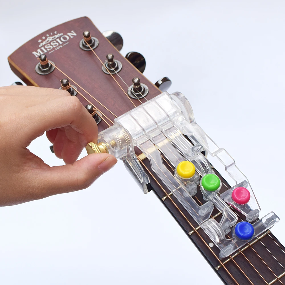 

Acoustic Guitar Chord Buddy Teaching Aid Guitar Tool Guitar Learning System Teaching Aid Accessories for Guitar Learning