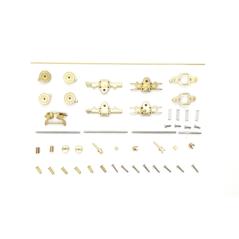 DasMikro Das87 DS87E03 4WD Unimog Axle и Suspension DIY Kit | Игрушки хобби