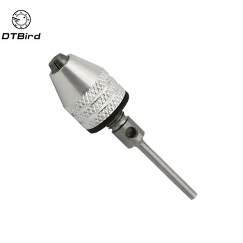 

3mm & 2.3mm Shank Connecting Shaft Electric Grinder Keyless Drill Bits Chuck Adapter Clamping Range 0.3-3mm Drill Bit Converter