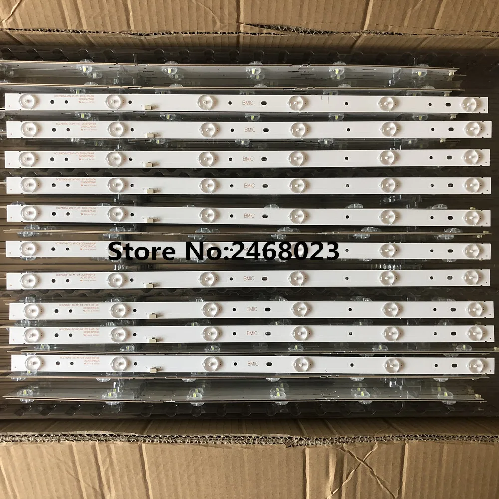 Светодиодный Подсветка полосы GC275D06 ZC14F 03 303GC275031 для 28PHF2056/T3 1 шт. = 6 светодиодный