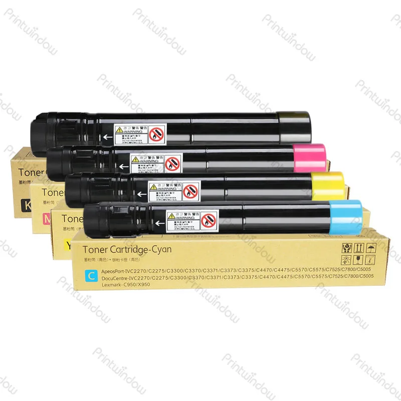 Тонер-картридж для Xerox WorkCentre 7525 7530 7535 7545 7556 7830 7835 7845 7855 7970 EC7836 EC7856 1 комплект 4 шт. |