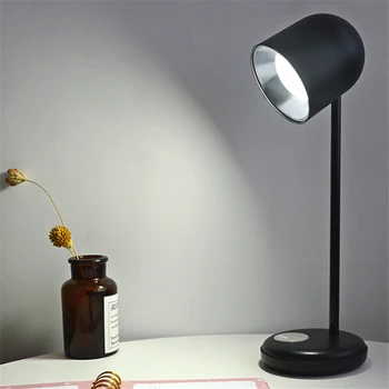 

Nordic Modern Table Lamp LED Study Eye Protection Reading Book Lamp Living Room Bedroom Desk Lamp USB Decorative Night Lights