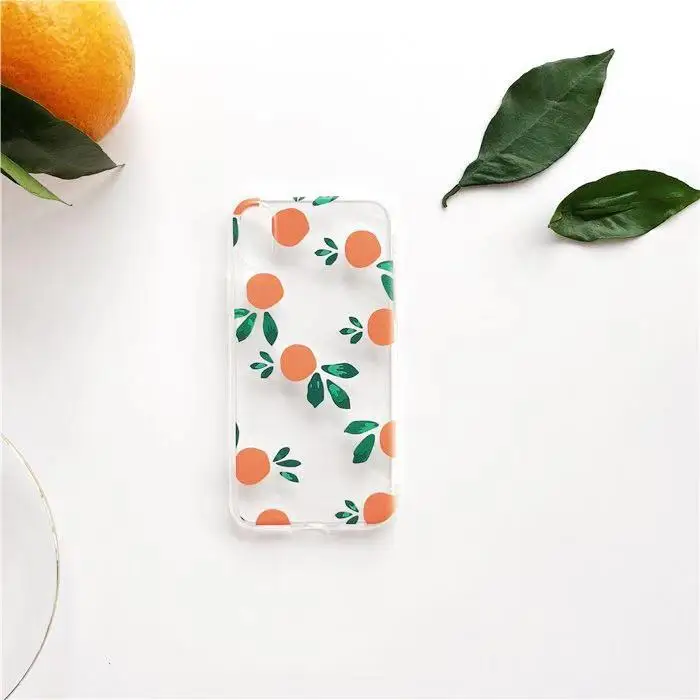 

Small fresh printing Apple phone protective case, suitable for iPhone XR XS Max X 8 Plus 7 + super lovely printing soft shell, s