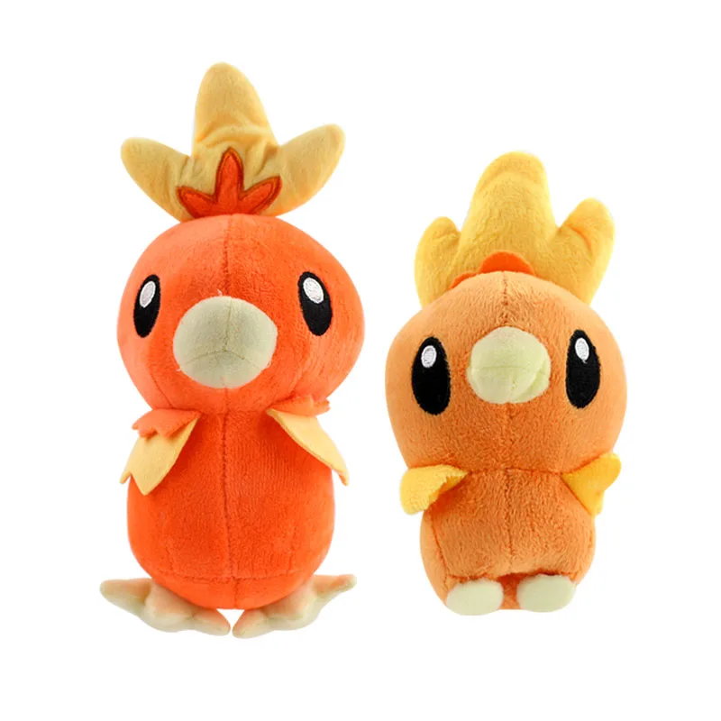 

2Styles 15-20cm Torchic Plush Toys Cartoon Stuffed Animals Poult Dolls Soft baby Toy Christmas Gifts for children