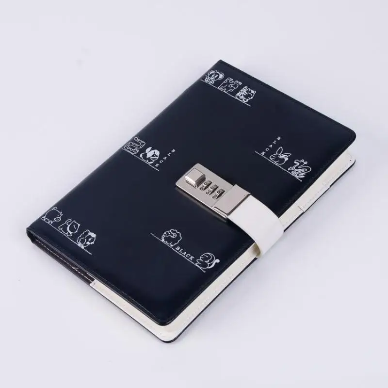 A5 Notebook Diary With Lock Password Book Planner Refill Daily Journal Travelers Agenda Office School Stationery Gift A5 Notebook Diary With Lock Password Book Planner Refill Daily Journal Travelers Agenda Office School Stationery Gift