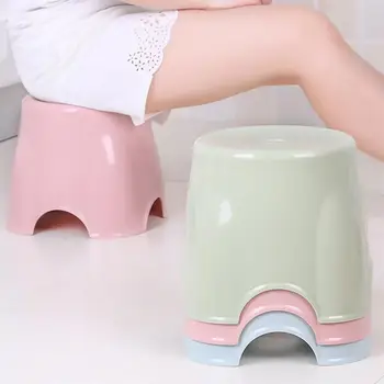 

3pcs Plastic Step Stool Household Small Stool Bathroom Footstool Portable Step Stool For Outdoor Kids Children Adults Stool