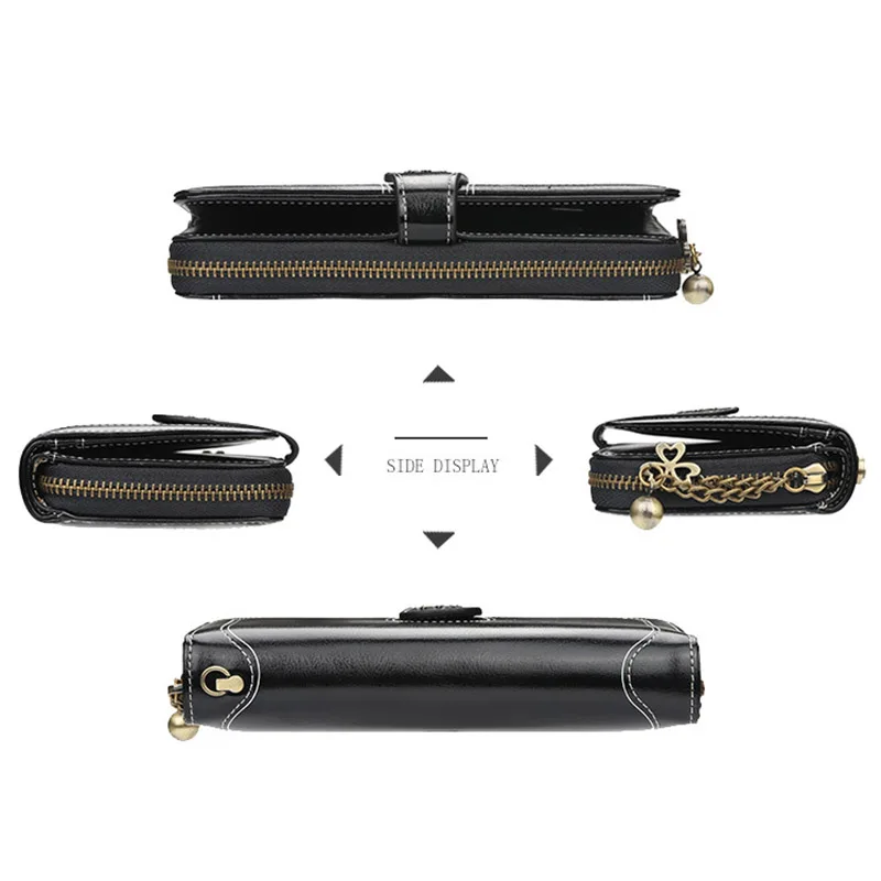 Baellerry Multi-Function Women Wallets Money Bag Coin Pocket Big Capacity Phone Wallet Women Card Holder Ladies Clutch Purse W50