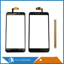 5,0 дюймов Высокое качество для Vertex Impress Click сенсорный экран дигитайзер стеклянная панель с лентой