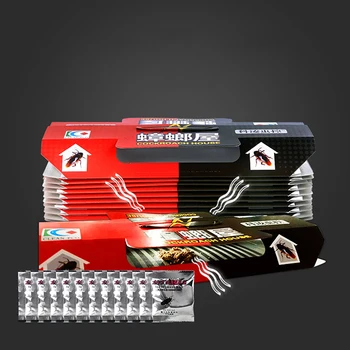 

10Pcs Cockroach House Cockroach Trap Repellent Killing Bait Strong Sticky Catcher Traps Insect Pest Repeller Eco- friendly