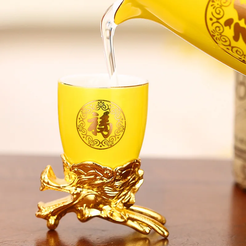 Zodiac animal heads liquor cups ceramic cups and mugs liquor creative drinkware