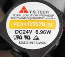 Бесплатная доставка оригинал для YSTECH FD2412327B-2I 12032 12 см 24V 6.96W120*120 *, маленького размера, круглой формы с диаметром 32 мм промышленные