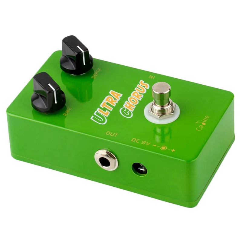 Caline CP-28, ультра хор, гитарный эффект, педаль, алюминиевый сплав, педали, корпус, истинный обход, аксессуары для гитары