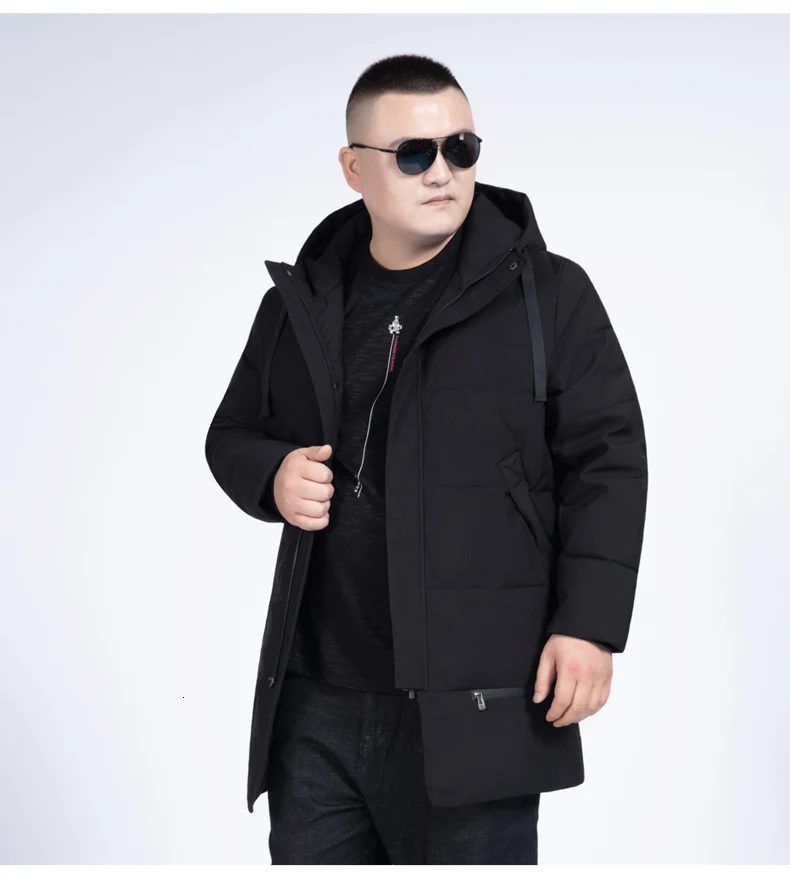 10XL 9XL 8XL 6XL хлопковая одежда большого размера зимняя мужская хлопковая куртка Новое мужское пальто Свободная Повседневная парка Толстая теплая куртка