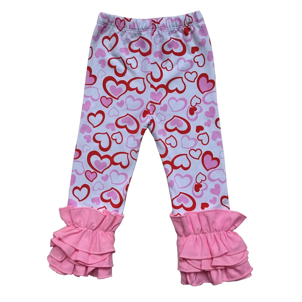 Ледяные гетры с вырезами и крестиками для маленьких девочек; штаны с оборками для детей; Эксклюзивная праздничная одежда; брюки