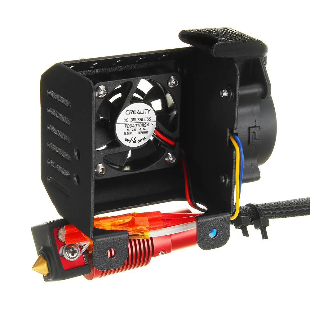 Creality 3D 24V MK10 CR-10S Pro Полный Собранный экструдер Горячий Конец набор может похвастать Козерога тефлон высокотемпературная Плавная нить