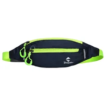 Поясная Сумка для бега, для путешествий, карман для ключей, кошелек, чехол, держатель для телефона, нагрудная сумка для марафона, водонепроницаемая нейлоновая спортивная сумка, карманы для бега, темно-синий цвет