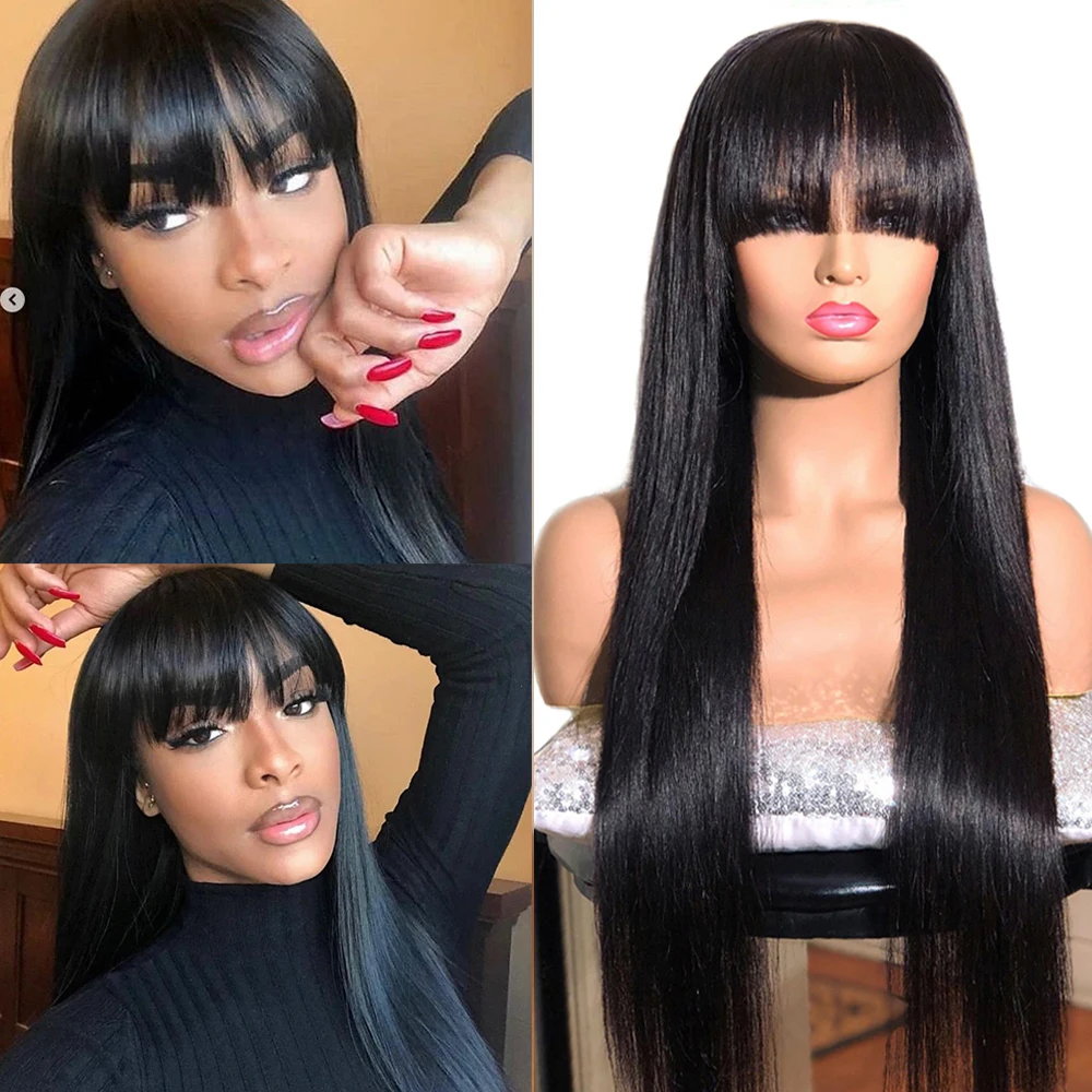 Mstoxic-Straight-Human-Hair-Wigs-With-Bangs-Pre-Plucked-Full-Machine-Made-Wigs-Peruvian-Remy-Hair (2)