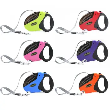 

5m 50g Automatic Flexible Extending Traction Pet Retractable Leash Pet Dog Puppy Walking Running Exercise Leashes Ropes Leads