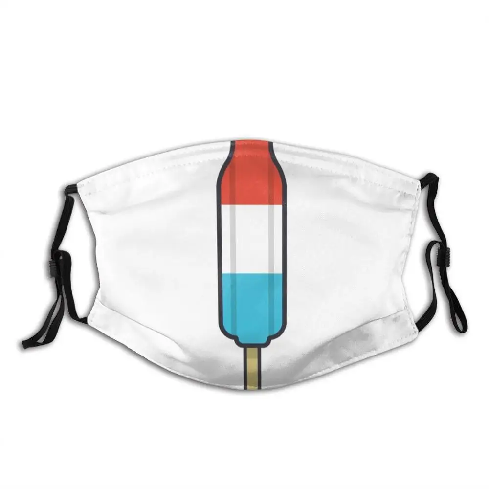 

Rocket Pop Diy Adult Kids Face Mask Patriotic Stick Rocket Pop Popsicle Summer Red White Blue