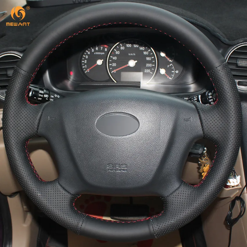 MEWANT черная искусственная кожа фотосессия для Kia Carens 2007 2008 2009 2010 2011 аксессуары