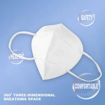 

1pcs Mask Protective Filter Protective Mask Anti-fog and Dust-proof PM2.5 Pure Cotton Anti Smoke Mask Face for Man and Woman