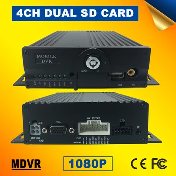 

HYFMDVR Bus DVR Mobile-Dvr 1080P 4ch Cmsv6/Client/Android/.. Sd-Card