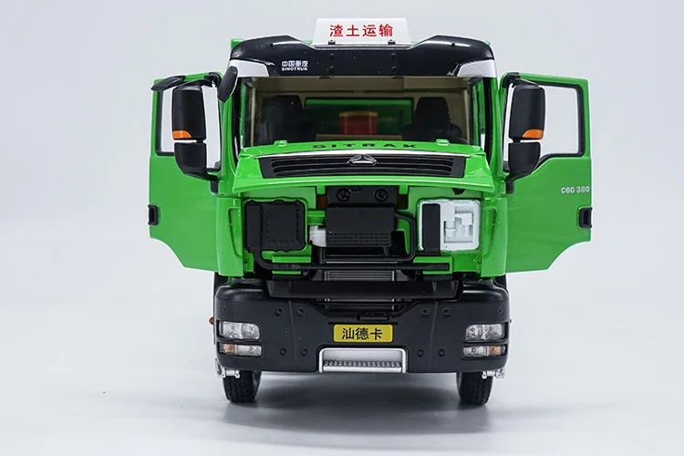 Завод 1:24 сверхмощный Грузовик SinoTruk Sitrak C6G самосвал строительная техника литая игрушка Коллекционная модель