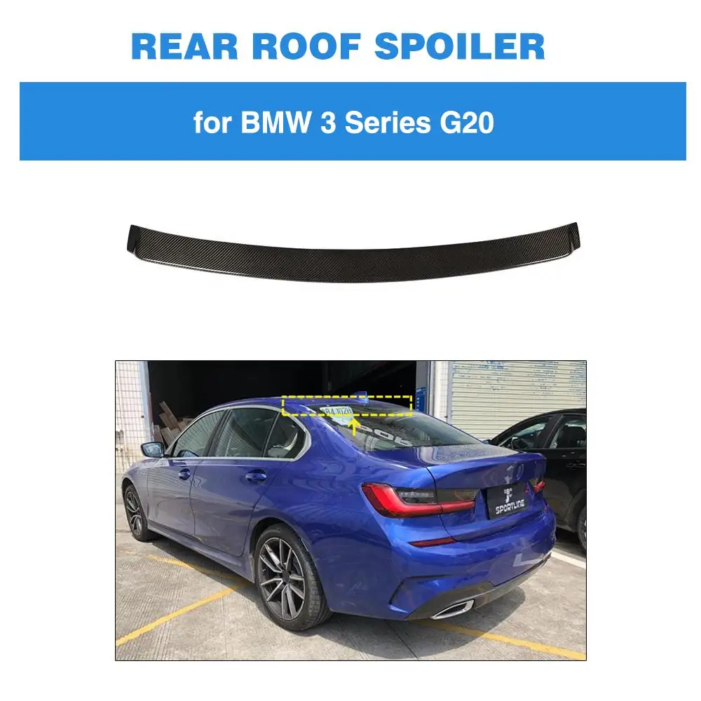 

Rear Spoiler for BMW 3 Series G20 G21 G28 2019 Carbon Fiber Trunk Boot Lip