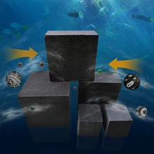 Dozzlor активированный уголь Нано очистки воды куб экологический Аквариум Очистки Воды Фильтр бак