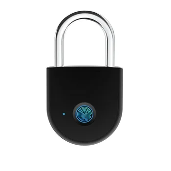 

Portable bluetooth Lock Smart Padlock Keyless Fingerprint Lock Anti-Theft Security Door Padlocks for Bag Drawer Suitcase