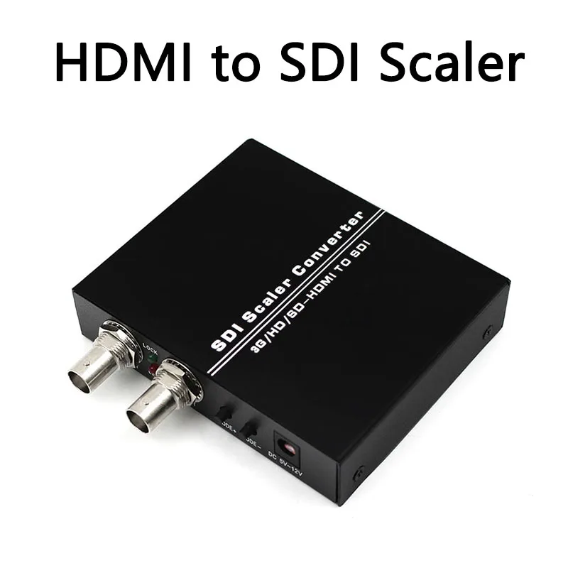 Преобразователь скалера HDMI в 2 SDI 1080p Full HD порта SD SDI/HD SDI/3G BNC для ТВ DVD