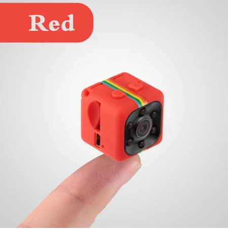 Red Sq11 мини камера HD 1080P датчик ночного видения Видеокамера движения DVR микро камера Спорт DV видео маленькая камера cam SQ 11 - Цвет: Red