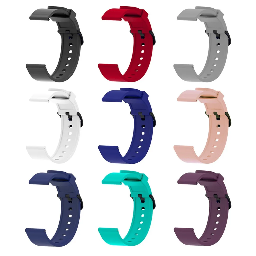 Ремешок силиконовый для смарт часов Huami Amazfit Bip Модный сменный регулируемый