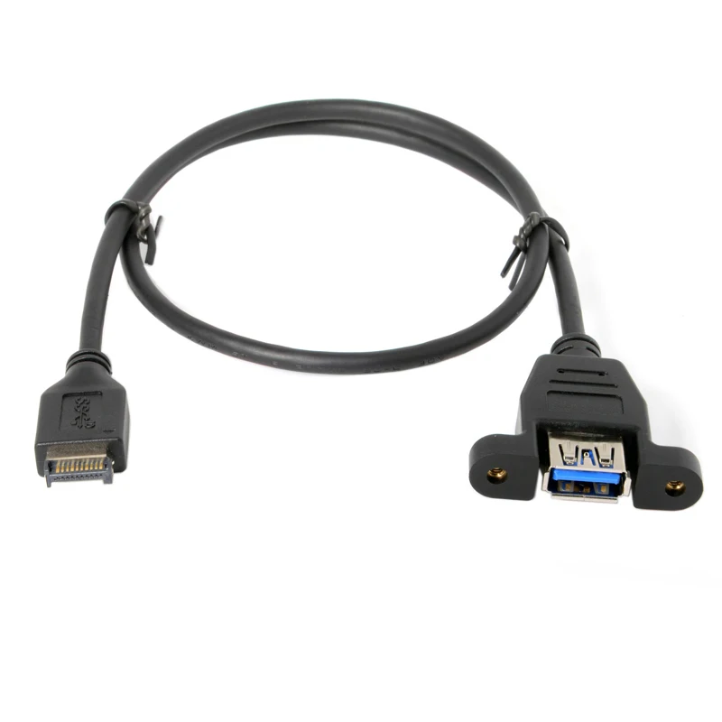 50 см компьютерная материнская плата USB 3,1 mini 20pin подключение к USB 3,0 A 10 Гбит/с USB удлинитель Мощность смарт настенный переключатель с серьга в ухо отверстие