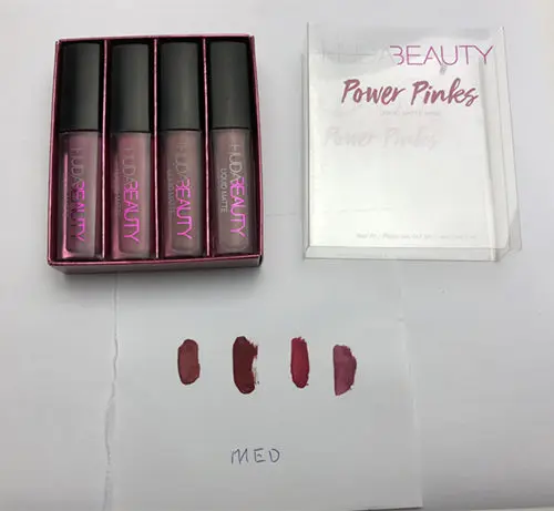 Новинка Hudas beauty розовое золото тени для век Палитра матовые мерцающие тени для век Палитра Обнаженная макияж дымчатый блеск Тени для век Пудра - Цвет: MED