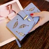 Luxury Brand Wallets for Women 2022 Fashion Multi-card Long Wallet Gold Hollow Leaf Coin Purse Multi-functional Versatile Clutch ► Photo 1/6