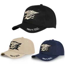 Мужская бейсбольная кепка с морским уплотнением Snapback s, Женская американская Кепка с регулировкой размера s, тактическая шапка с вышивкой в стиле хип-хоп