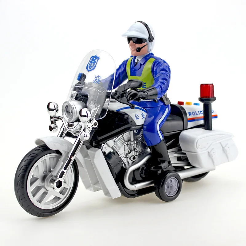 

Storyteller Motorcycle Linda Motorcycle Police Car 8027 Motorcycle Toy Inertia Music Motorcycle Toy