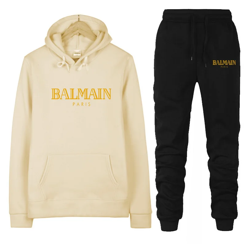 

2020 Autumn Winter Clothes Two Piece Set Women Two Piece Outfits Sweat suits Women Full Length Clothing Joggers Femme Hoodie Set