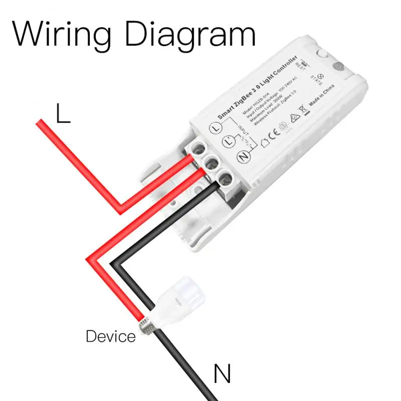 Умный светильник Диммер 3,0 ZigBee переключатель AC100-240V умный дом модуль дистанционного управления работа с Alexa Amazon Google Home