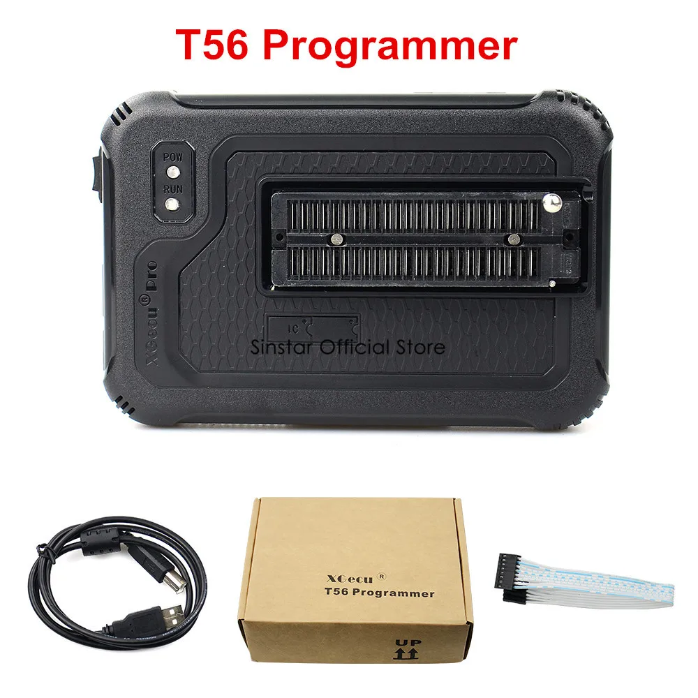 100% Оригинальный XGecu T56 программатор 56 Pin драйверы ISP поддержка 20900 + ICs для PIC/NAND Flash