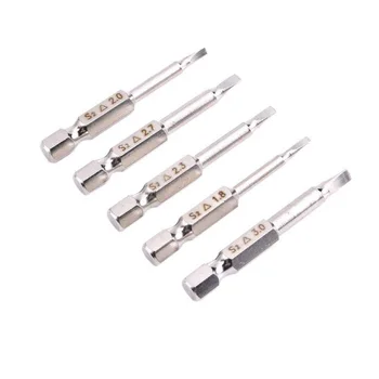 

1/4\\\" Screwdriver Bits Tools Set Hex Shank Security Tamper Triangle S2 alloy steel Assorted
