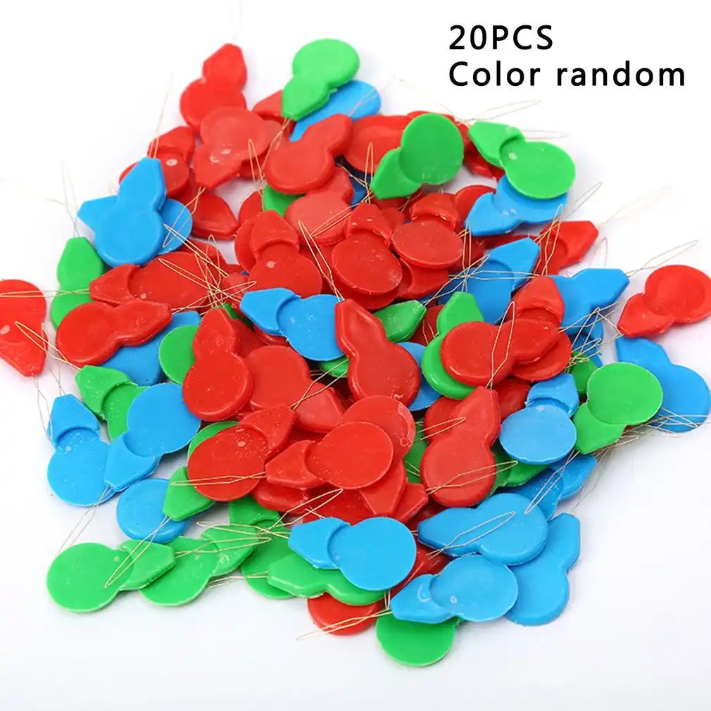 20PCS Sewing Stitch Bow Wire Needle Threader Insertion Household Tool Colorful Hand Craft Plastic Sewing Machines #Pennytupu