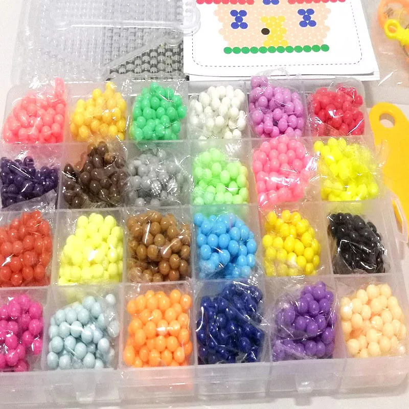  Children's toys 5mm set DIY children creative hand 3D puzzle early education toys baby girl bracele